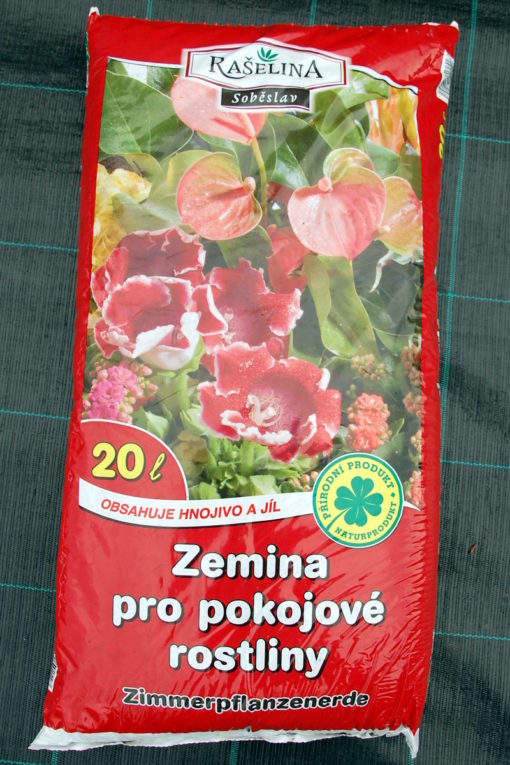 Zemina pro pokojové rostliny 20l